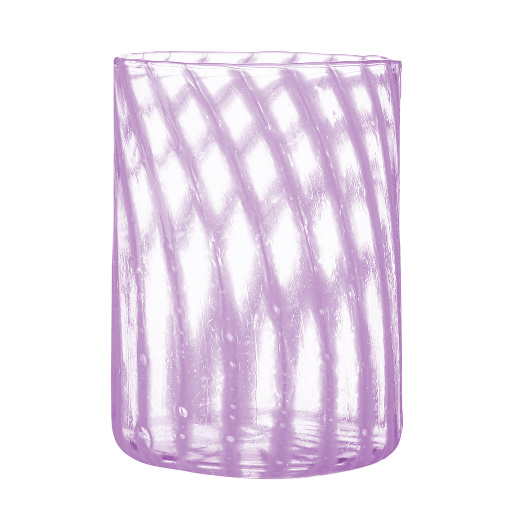 Velvet glas, lilla