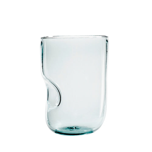 Mundblæst fingerglas, recycle - design og håndlavet af Pernille Bülow