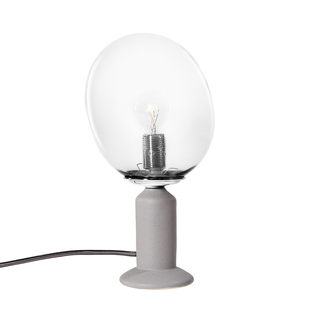 Lille SKY keramiklampe, grå - design Pernille Bülow og Ejnar Paulsen