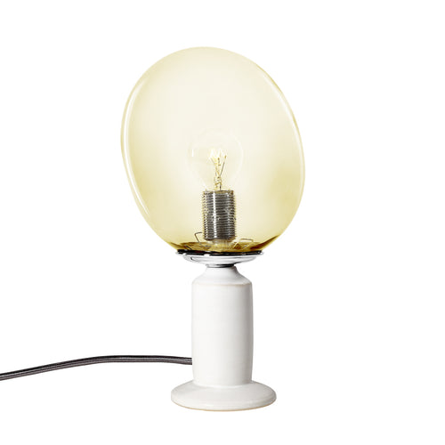 Lille SKY keramiklampe, hvid - design Pernille Bülow og Ejnar Paulsen