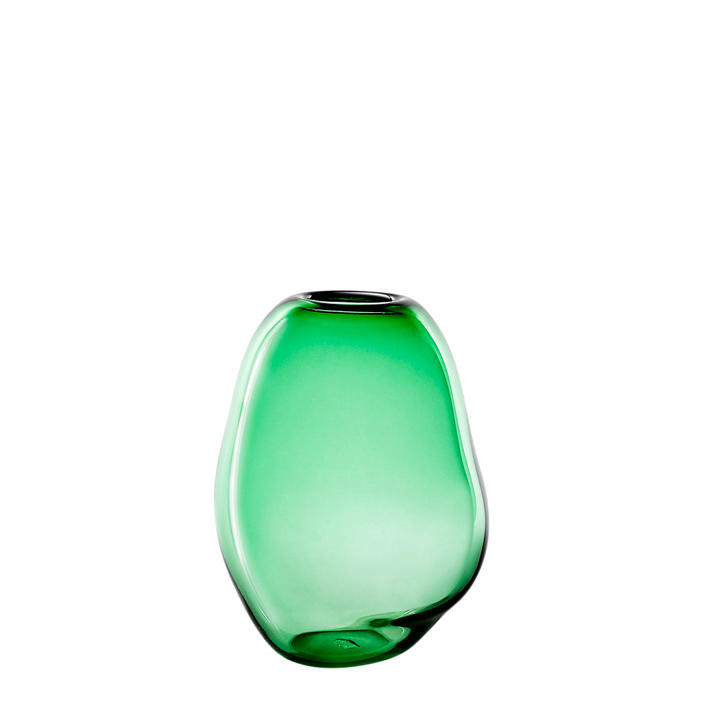 SKY vase lille, grøn - designet af Pernille Bülow og håndlavet på Bornholm