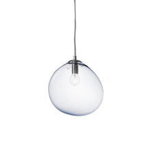 Mundblæst SKY glaslampe large, grå - designet af Pernille Bülow
