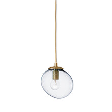 Mundblæst SKY glaslampe small, grå - designet af Pernille Bülow