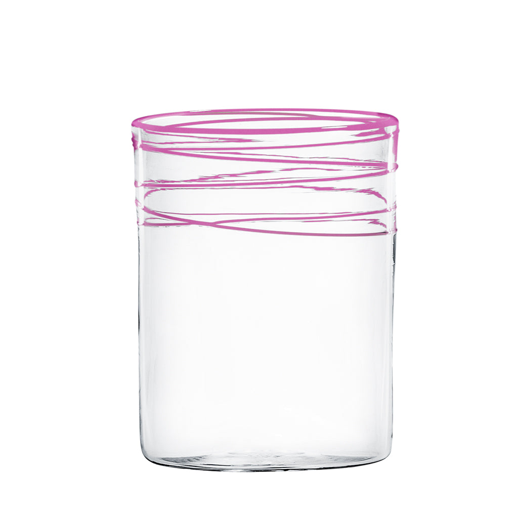 Mælkeglas, lyserød