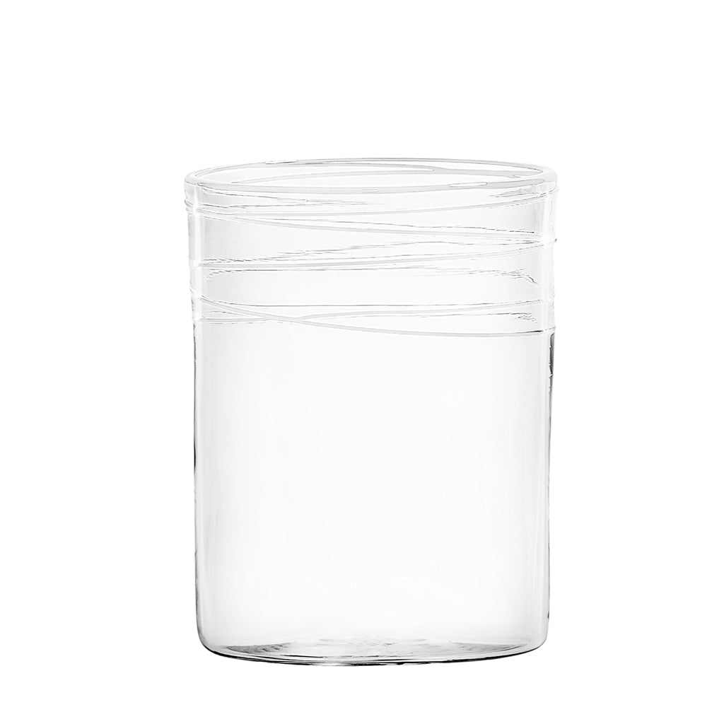 Mundblæst mælkeglas, hvid - håndlavet og designet af Pernille Bülow